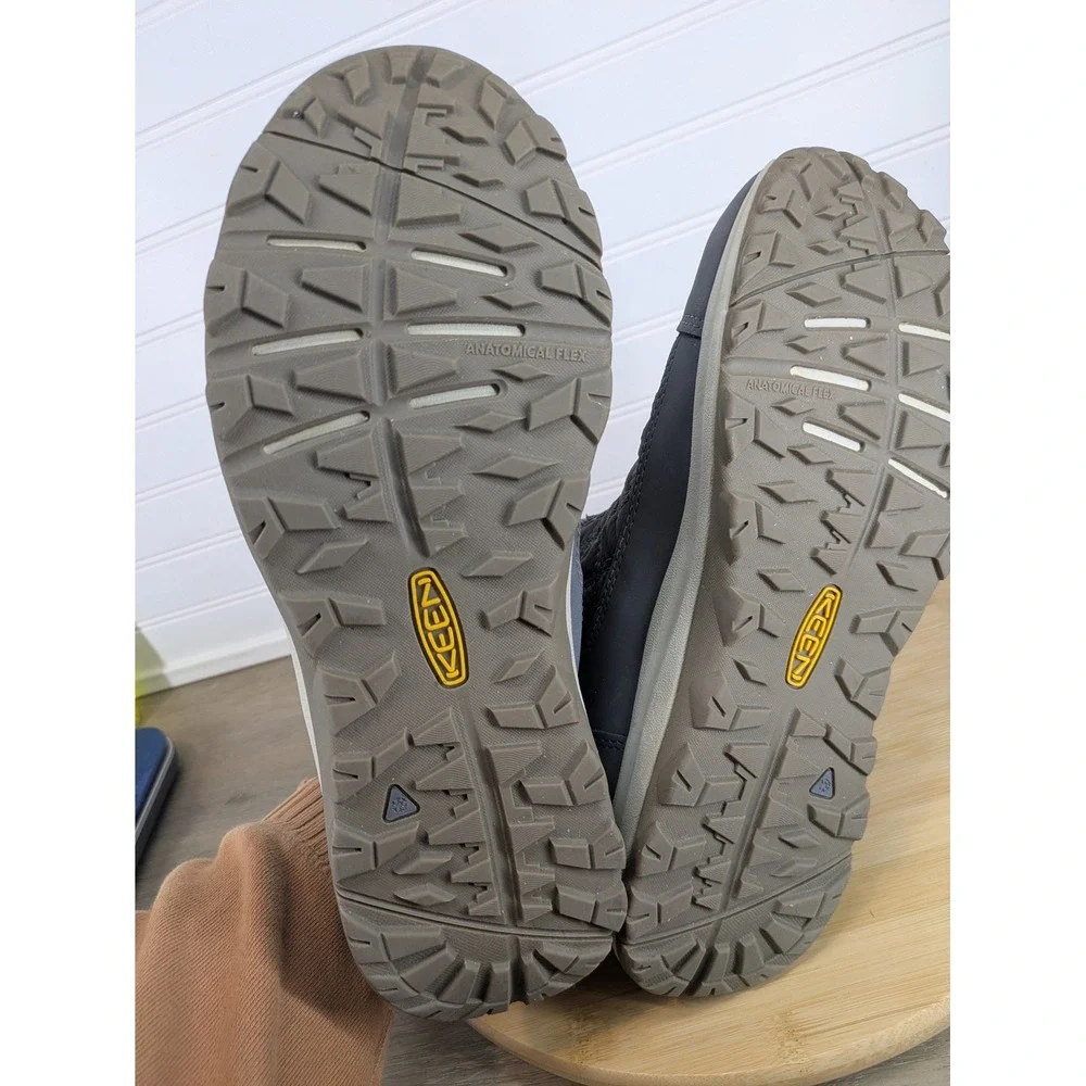 KEEN Terradora‎ II Waterproof Boots Women's 10.5 Gray Quilted Winter Thermal -25